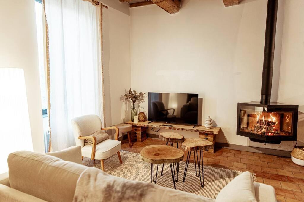 Maison De Village Barbentane Avec Spa ภายนอก รูปภาพ