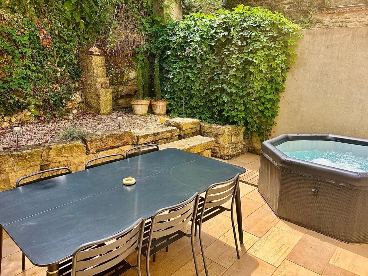 Maison De Village Barbentane Avec Spa ภายนอก รูปภาพ